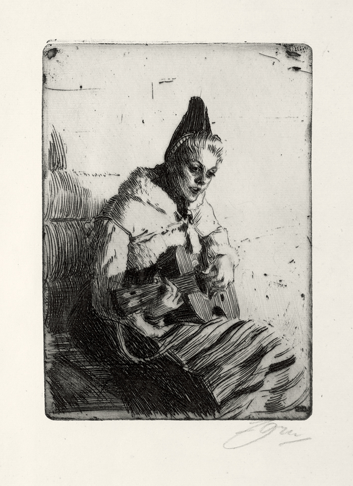  安德斯·莱奥纳德·佐恩 Anders Leonard Zorn —— 佐恩(素描) (58)